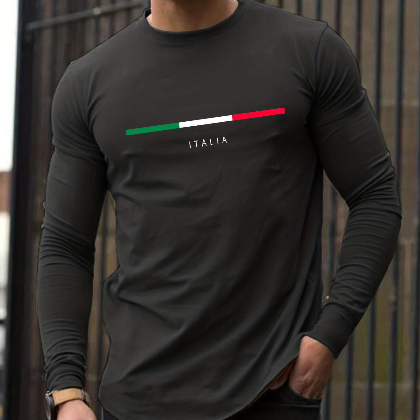100% Pure Cotton Men's Long Sl - đánh giá và giá Men'S Fashion T Shirts