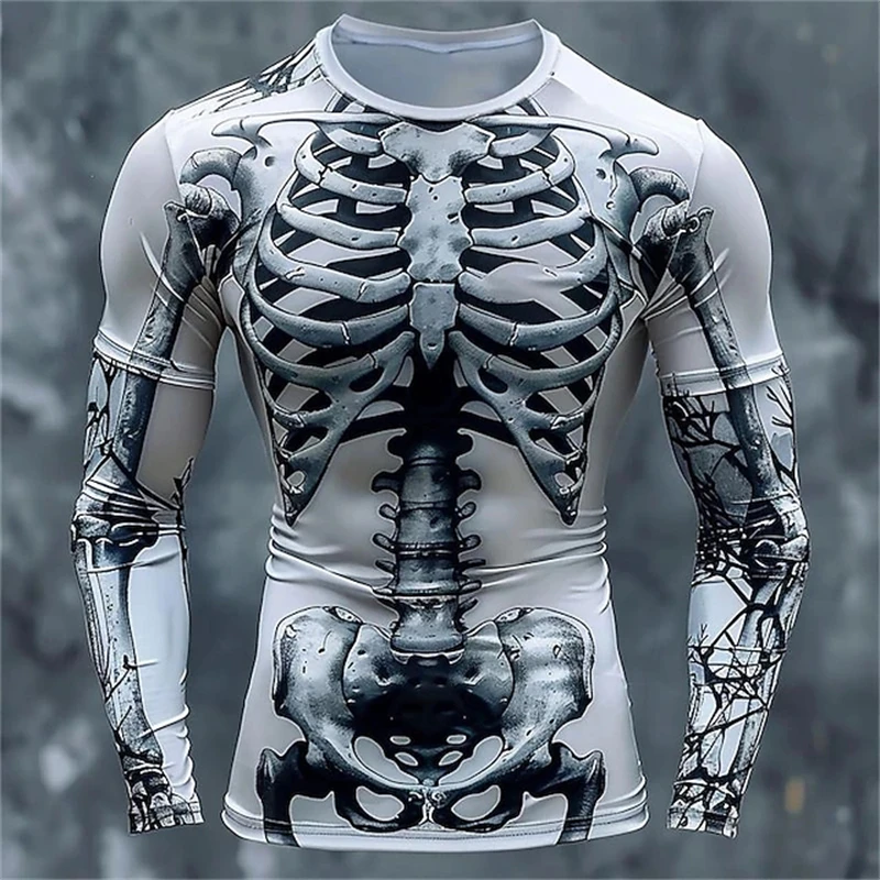 3D Print Skeleton Skulls Patte - đánh giá và giá Mens Fashion Clothes