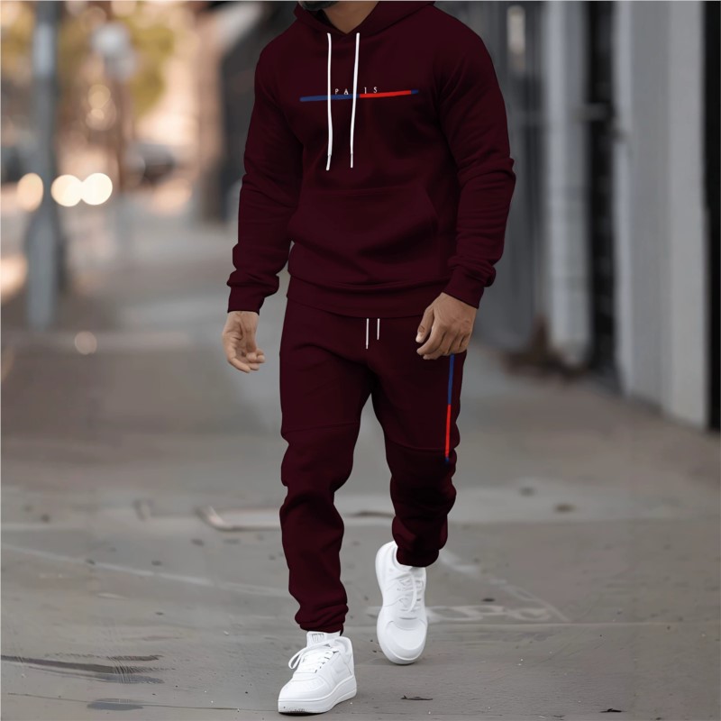 Men's Tracksuit Hoodies Trouse - đánh giá và giá Mens Fashion Clothes