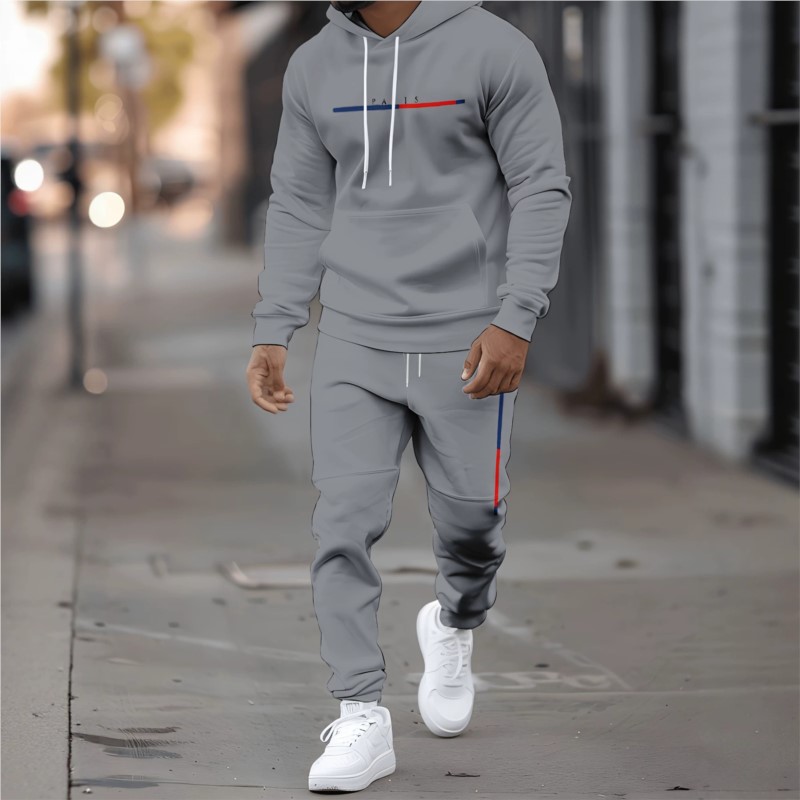 Men's Tracksuit Hoodies Trouse - đánh giá và giá Mens Fashion Clothes