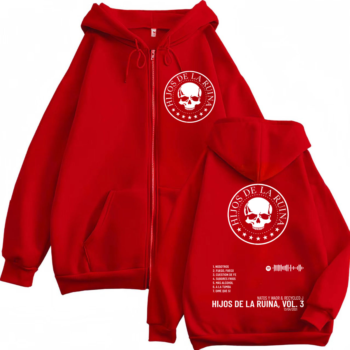 Rap Duo Natos Y Waor Hijos De  - đánh giá và giá Mens Fashion Zip Up Hoodies
