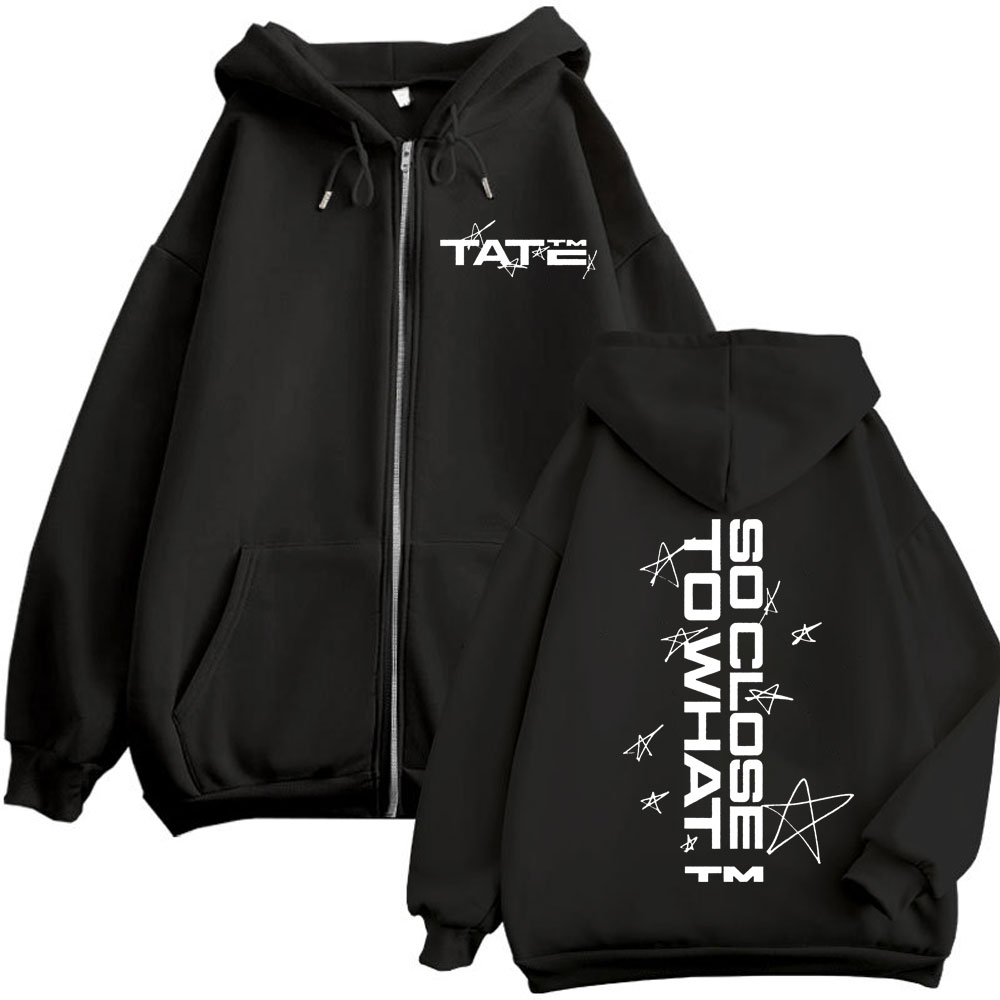 Tate McRae So Close To What Pr - đánh giá và giá Mens Fashion Zip Up Hoodies