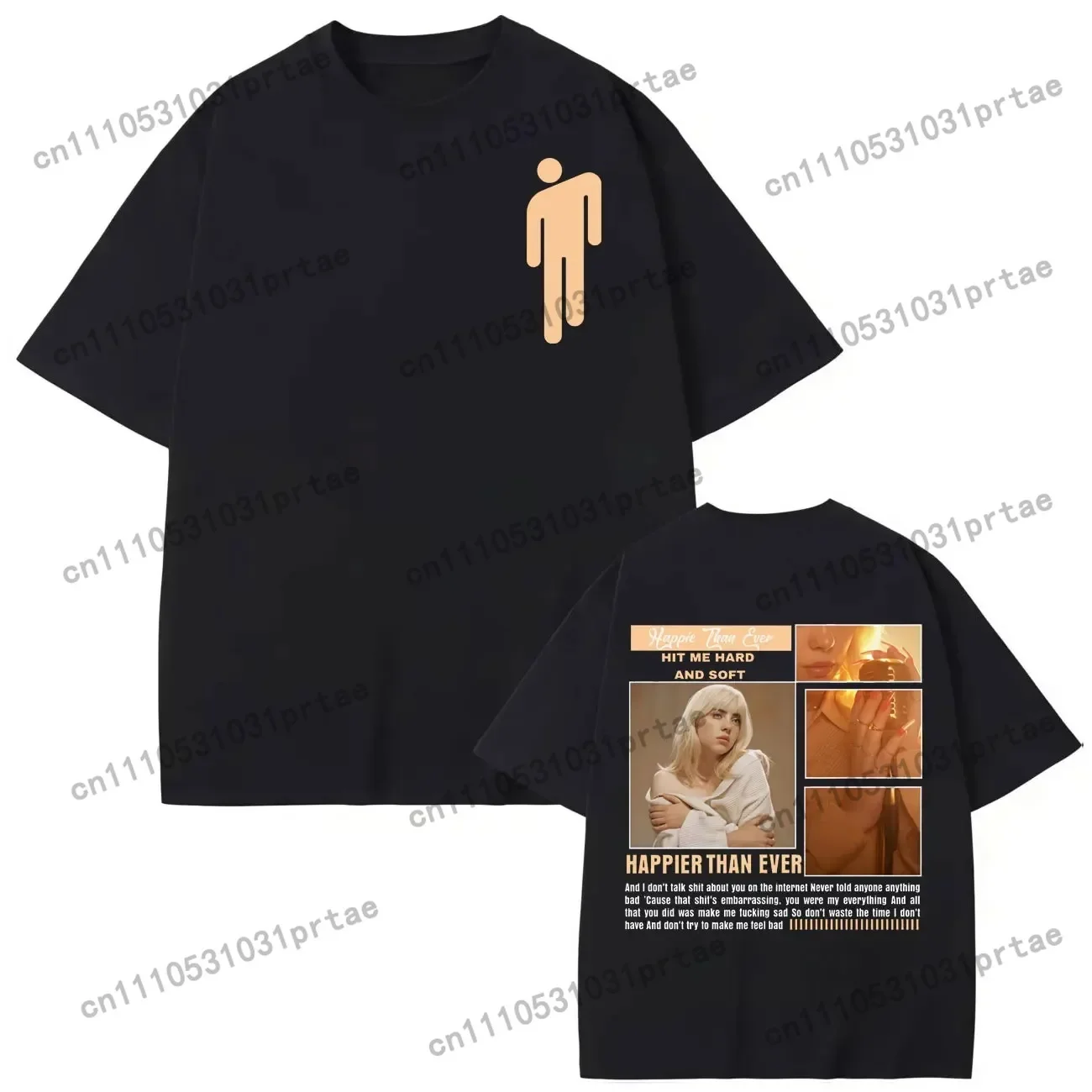 Billie Eilish Hit Me Hard and  - đánh giá và giá Poster Men Fashion