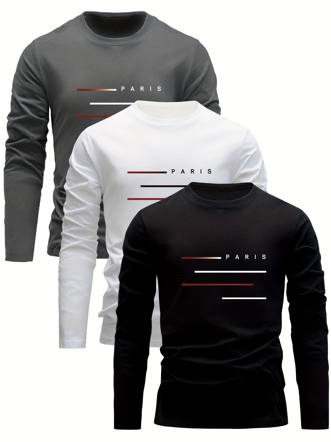 100% Cotton Men's Long Sleeved - đánh giá và giá Men'S Fashion T Shirts