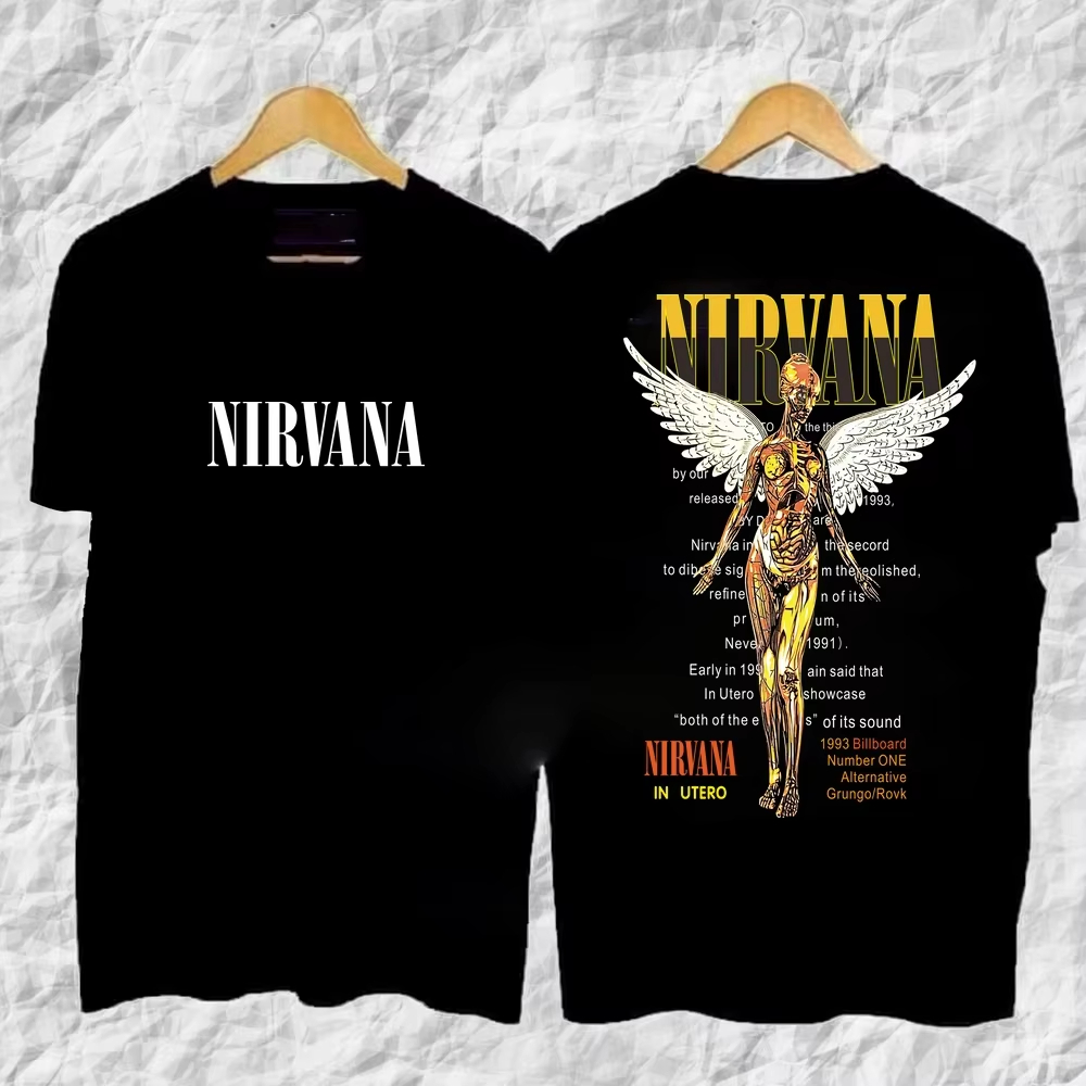 Nirvana Rock Band Classic Albu - đánh giá và giá Poster Men Fashion